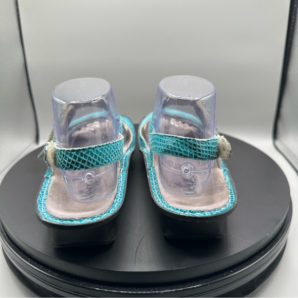 Alegria Verona Leather Sandal Aqualita Women Size 39 - Picture 4 of 6
